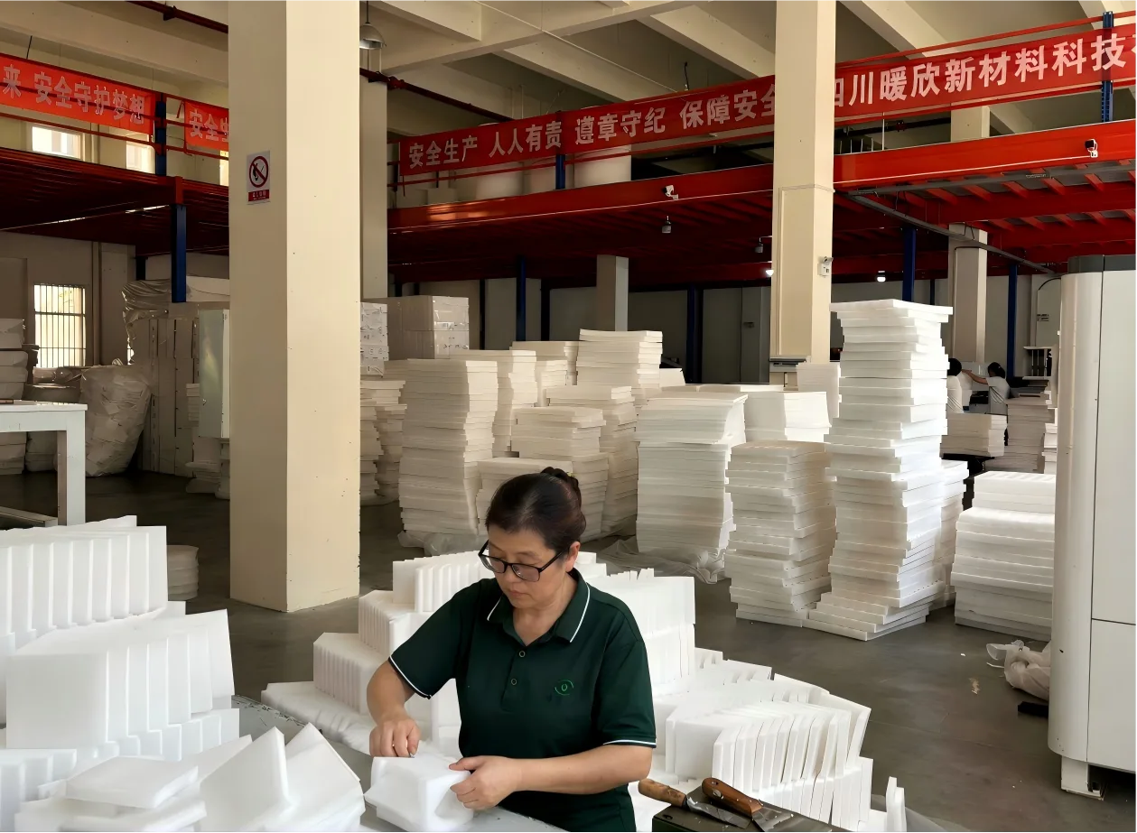 已有纸箱尺寸,EPE珍珠棉内托怎么配?成都制造企业定制参考